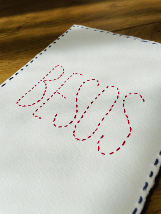 Carte "Besos"