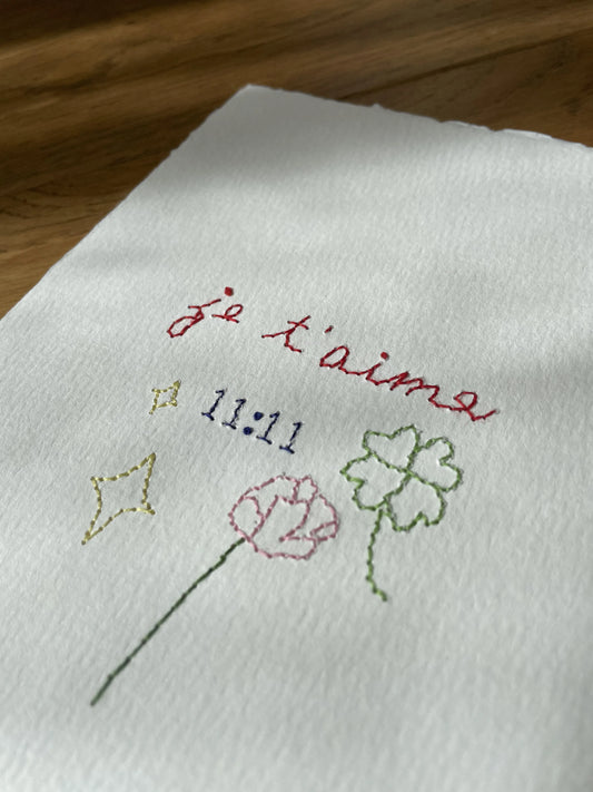 Carte "Je t’aime"