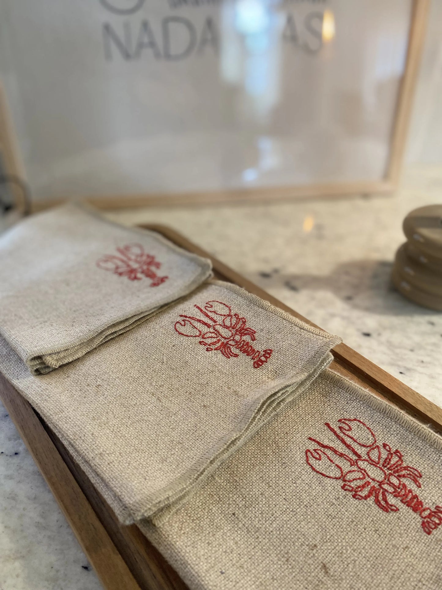 Serviette Homard
