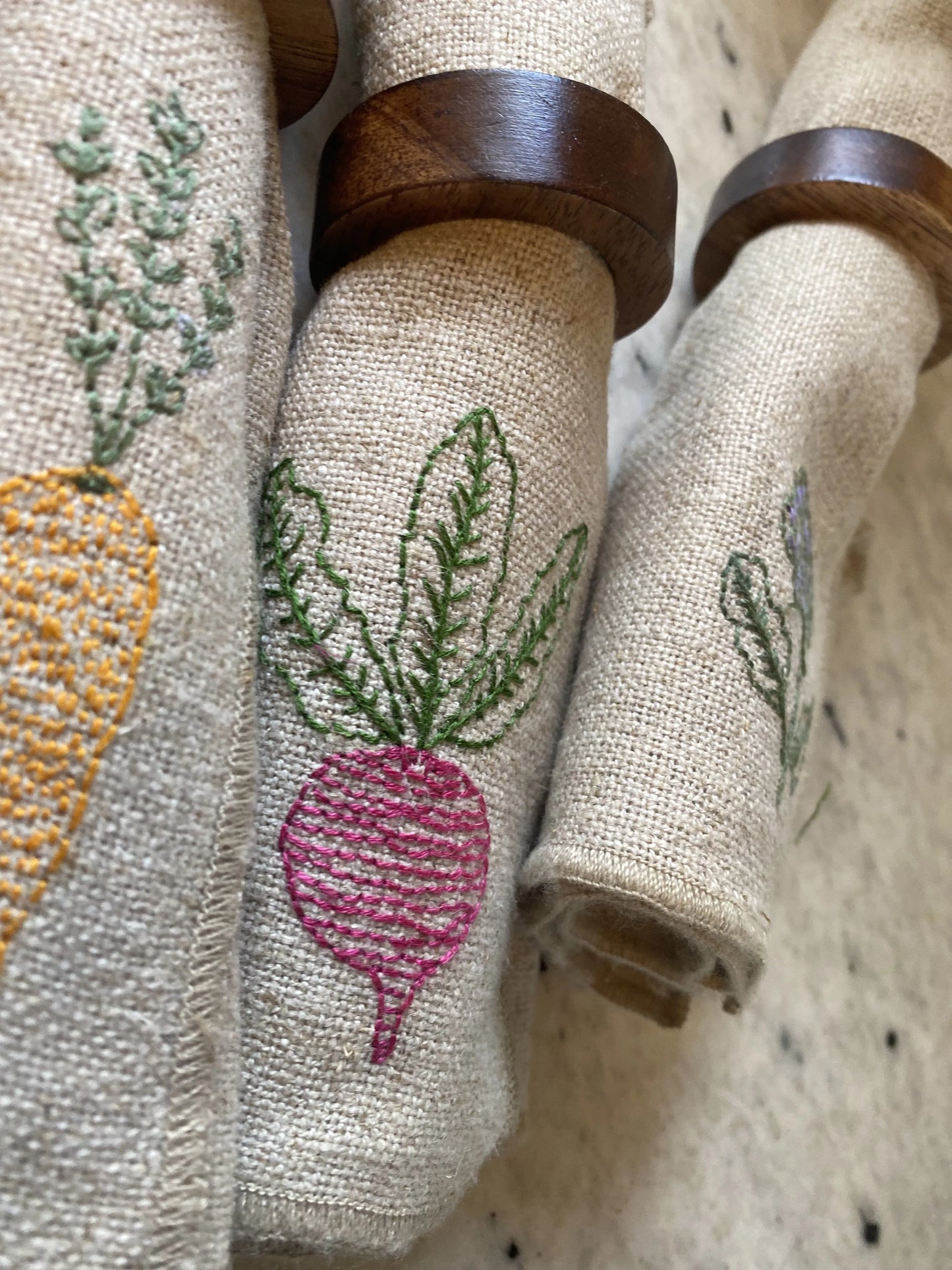 Serviette Radis
