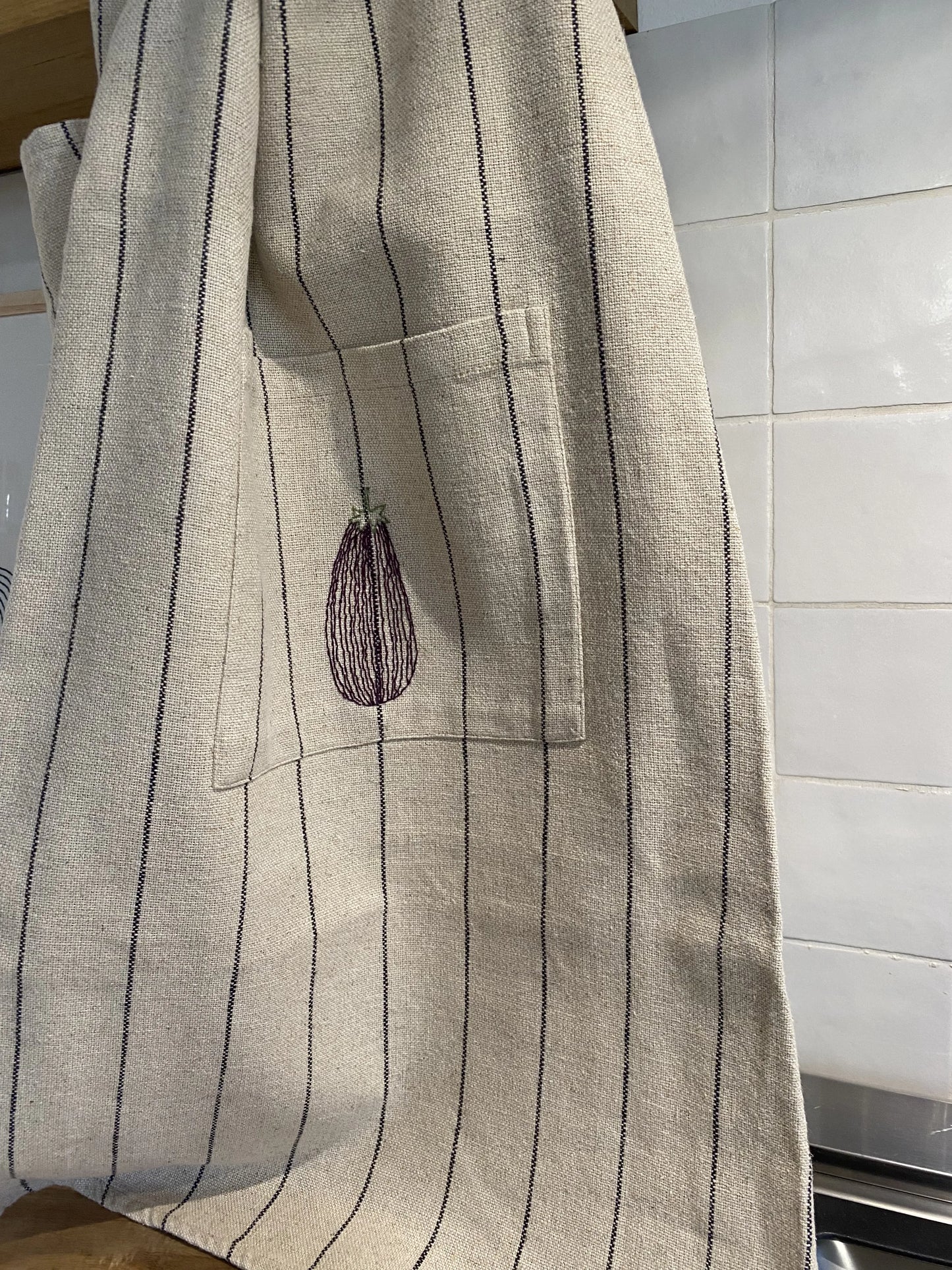 Tablier Aubergine