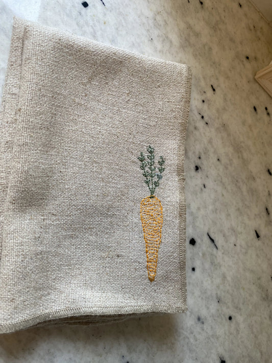 Serviette Carotte