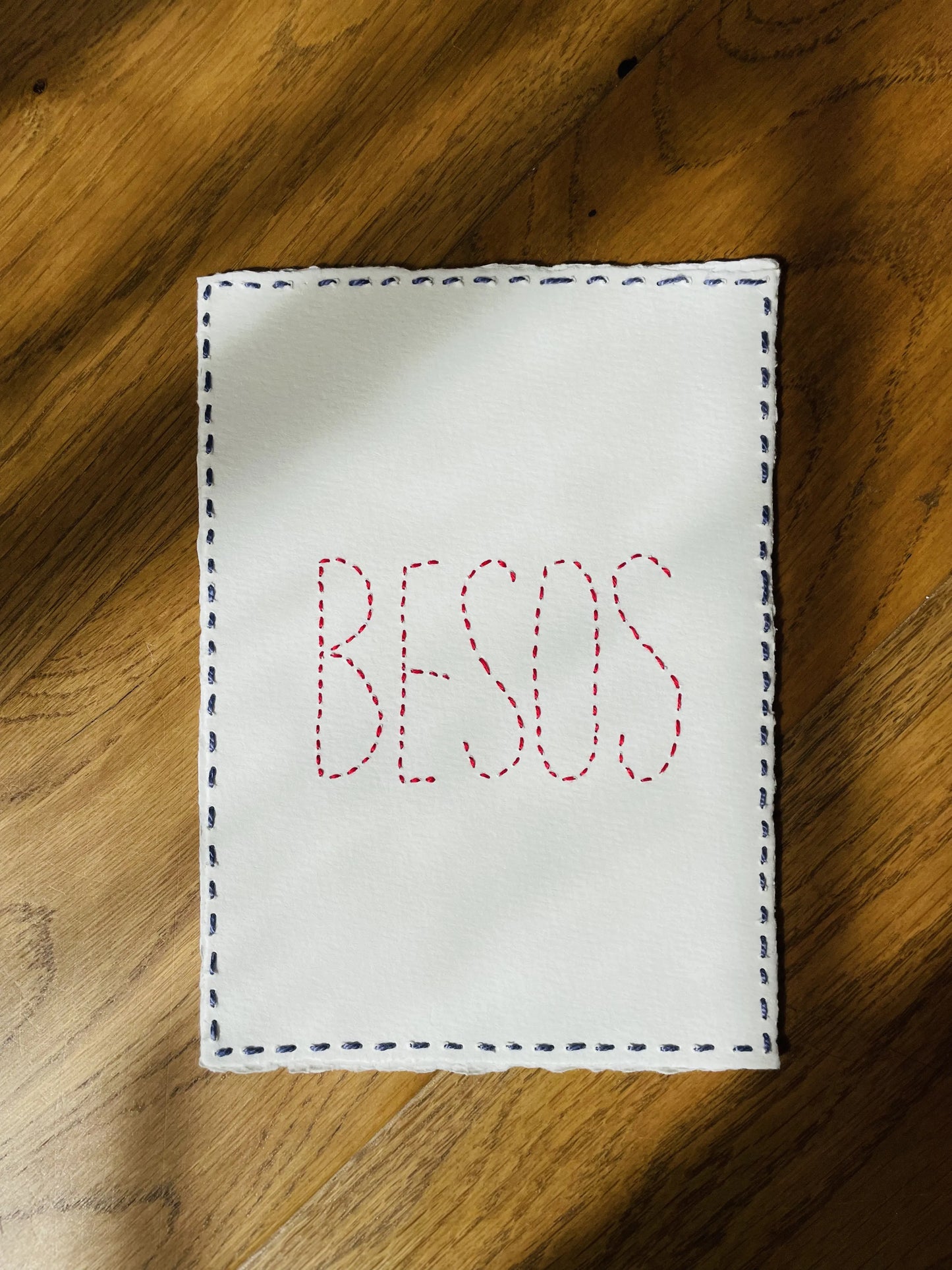 Carte "Besos"
