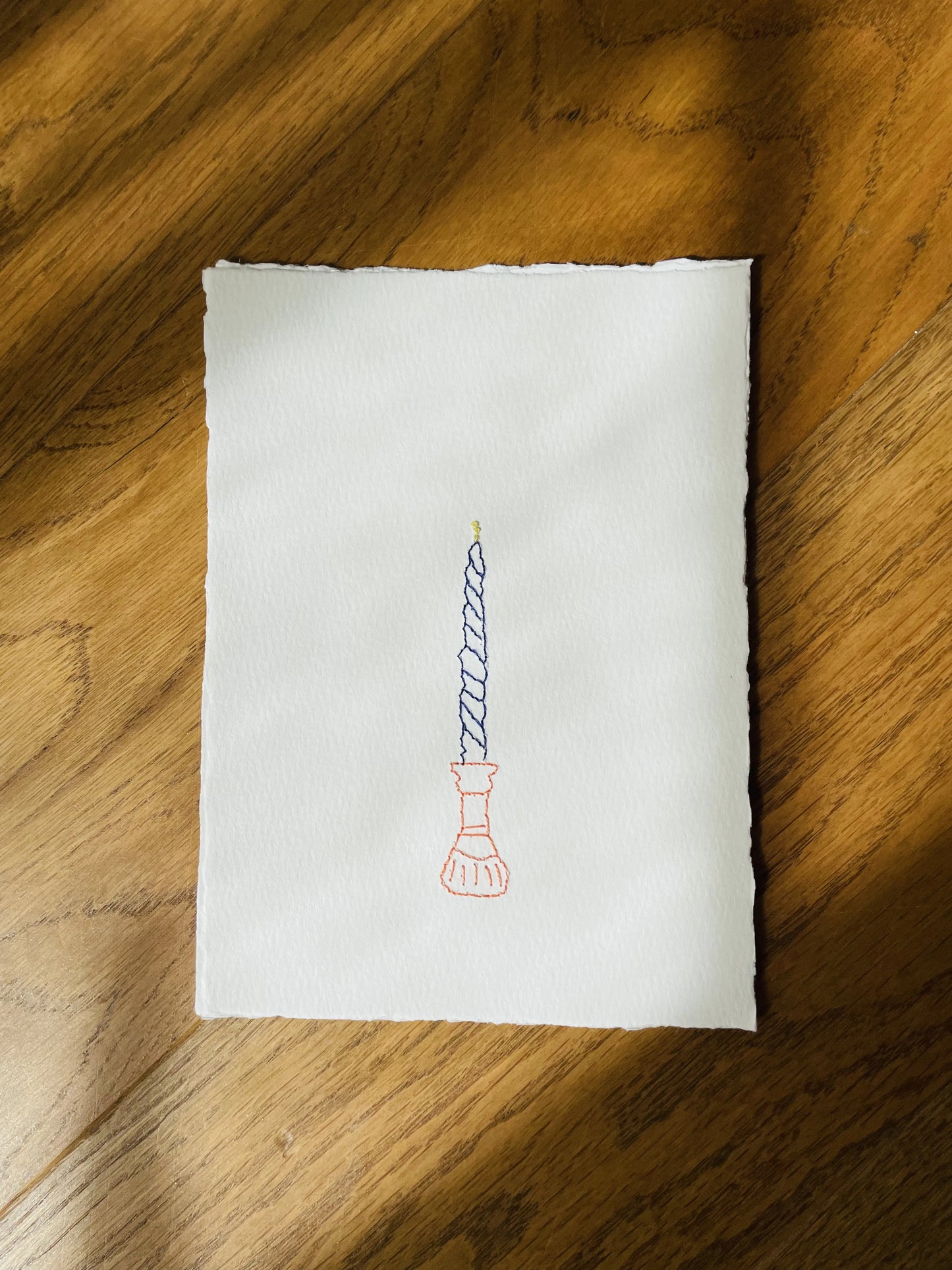 Carte "bougie"