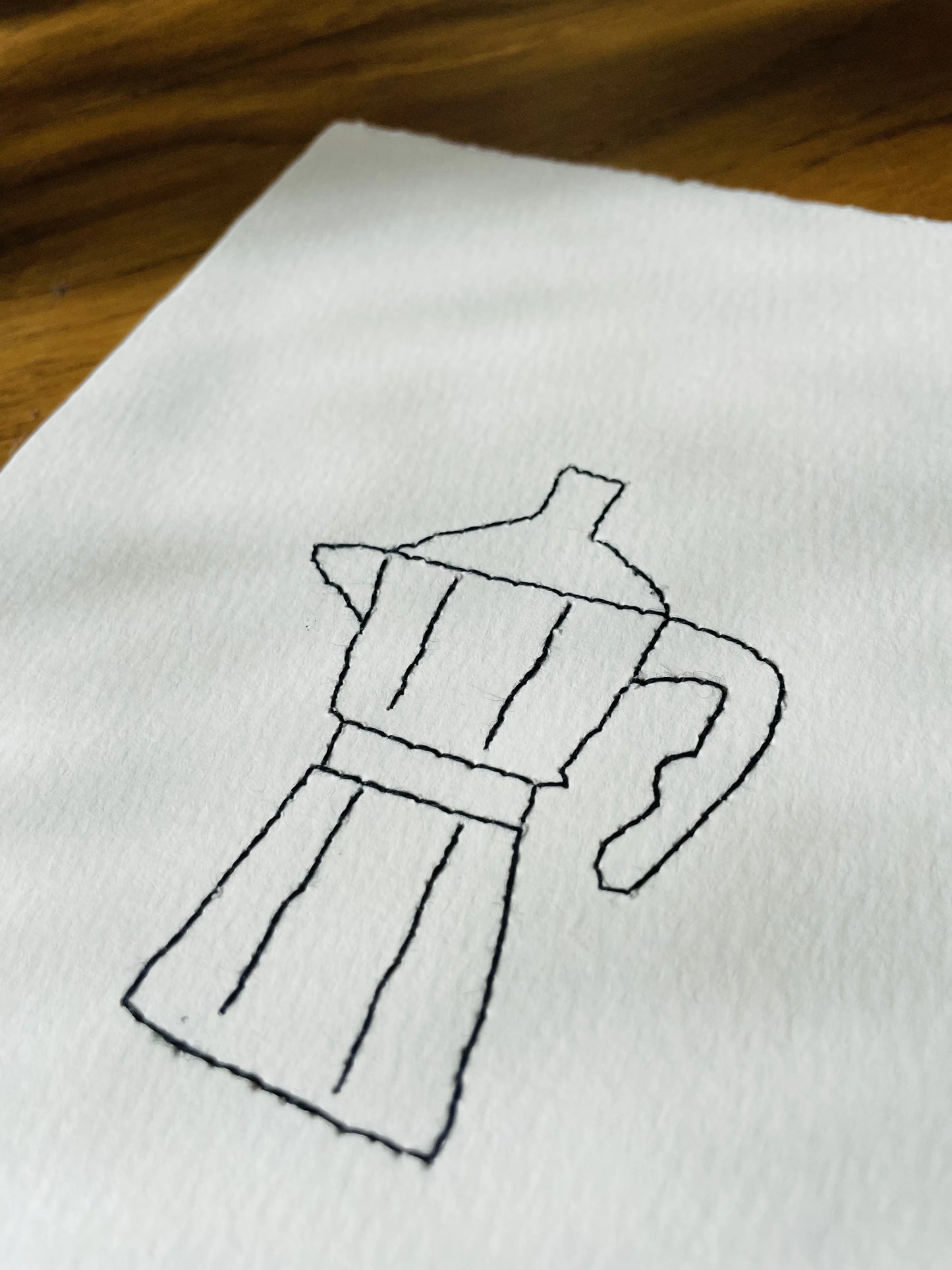 Carte "Cafetière"