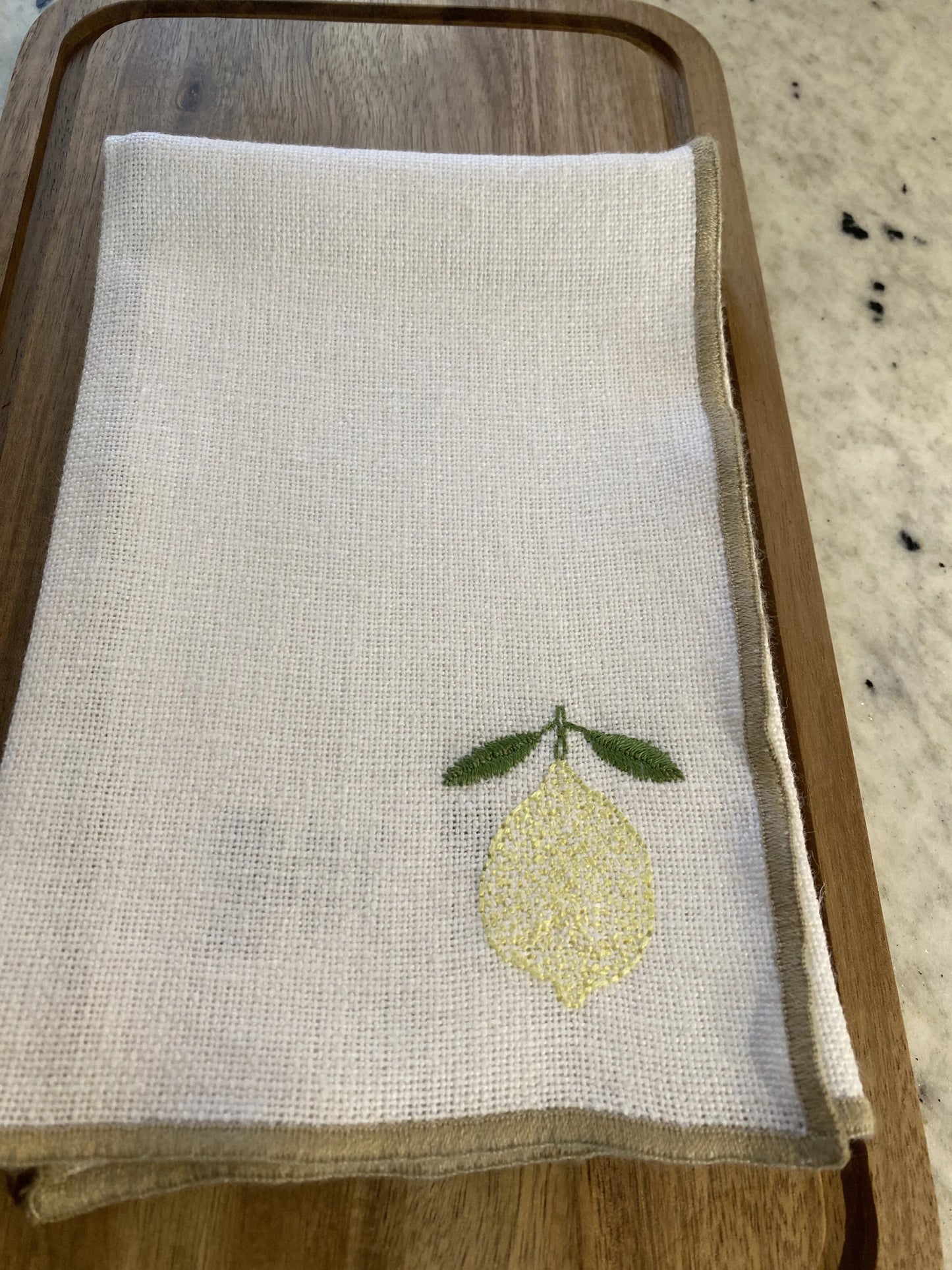 Serviette Citron
