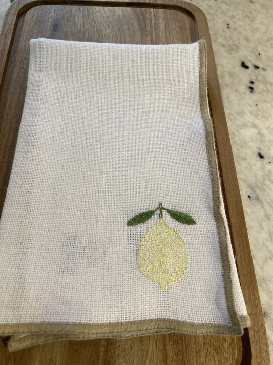 Serviette Citron