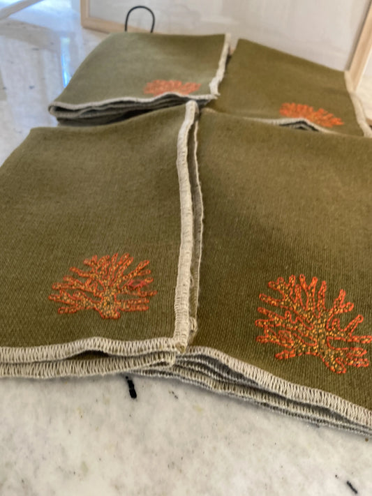 Serviette Corail