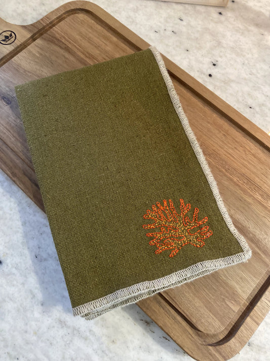 Serviette Corail