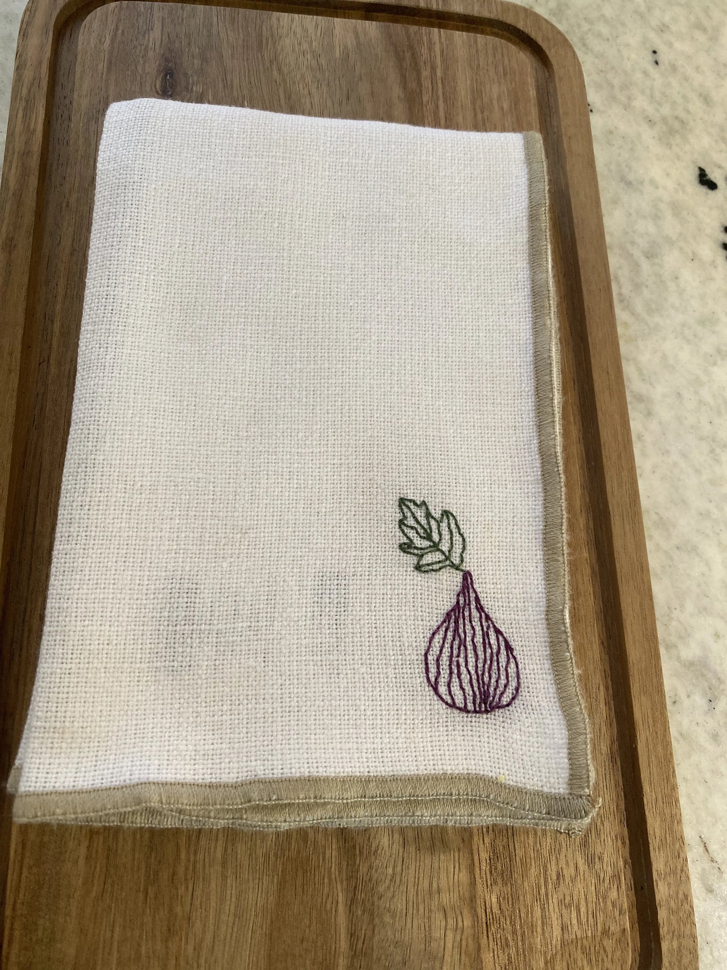 Serviette Figue