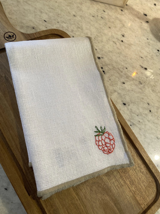 Serviette Framboise