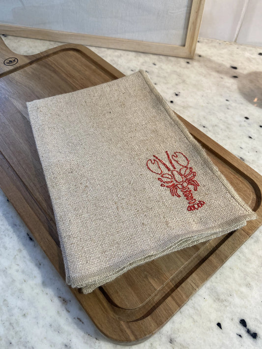 Serviette Homard