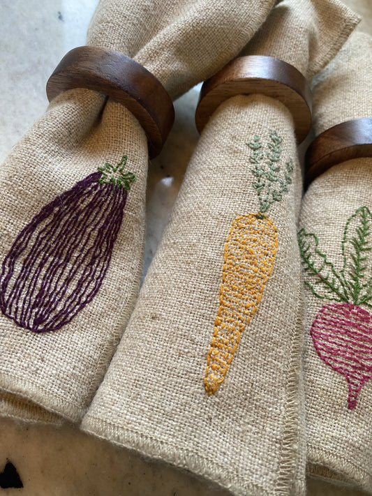 Serviette Carotte
