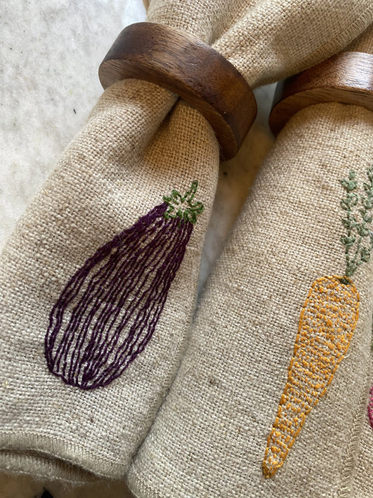 Serviette Aubergine