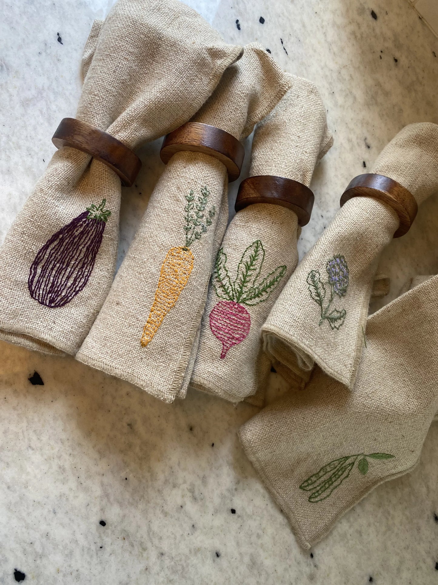 Serviette Aubergine