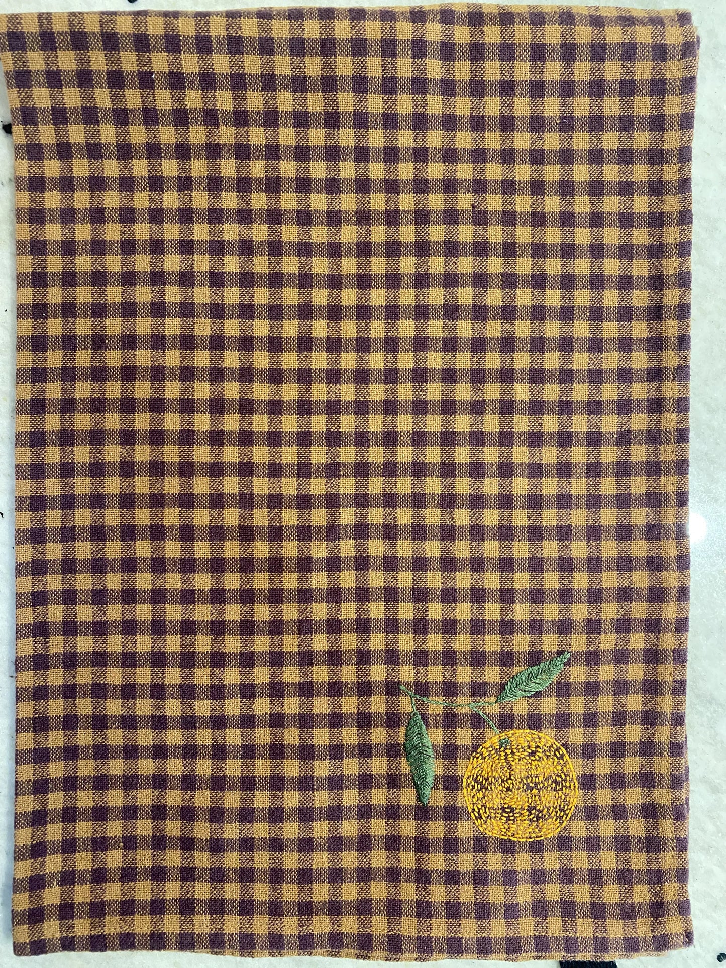 Torchon Mandarine