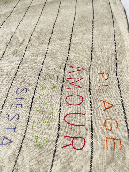 Torchon Plage Amour Tequila Siesta